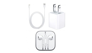 Lightningケーブル、Apple 5W USB電源アダプタ、EarPodsセット